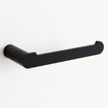 Rumia Black Stainless Steel Toilet Paper Holder